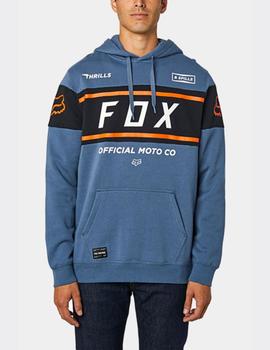 Sudadera Capucha FOX OFFICIAL - Azul Acero