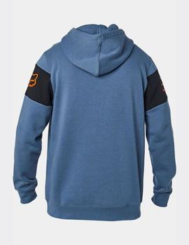 Sudadera Capucha FOX OFFICIAL - Azul Acero