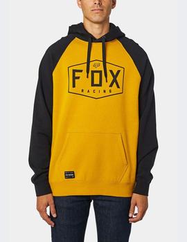 Sudadera Capucha FOX CREST - Mostaza