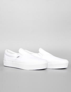 Zapatillas Classic Slip-On Platform - True White