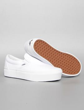 Zapatillas Classic Slip-On Platform - True White