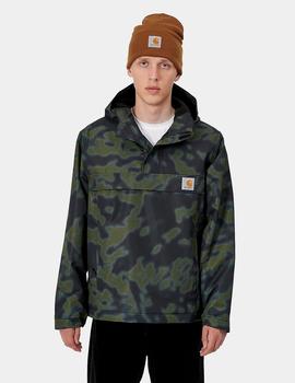 Canguro Carhartt NIMBUS PULLOVER - Camo verde Blur