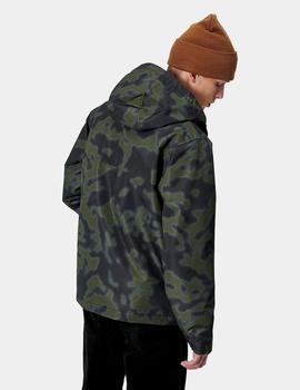 Canguro Carhartt NIMBUS PULLOVER - Camo verde Blur