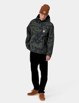 Canguro Carhartt NIMBUS PULLOVER - Camo verde Blur