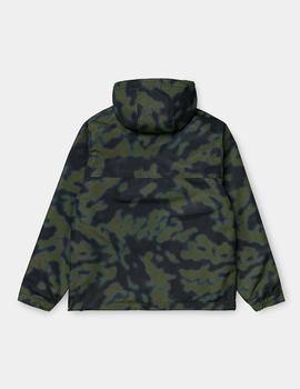 Canguro Carhartt NIMBUS PULLOVER - Camo verde Blur