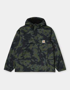 Canguro Carhartt NIMBUS PULLOVER - Camo verde Blur