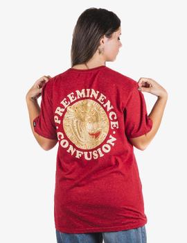 Camiseta Confusion PREMINENCE - Burdeos