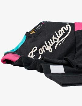 Sudadera Confusion Crew BUMBA - Negro Logo