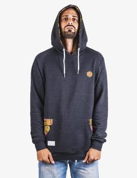 Sudadera Confusion Capucha BUMBA - Negro