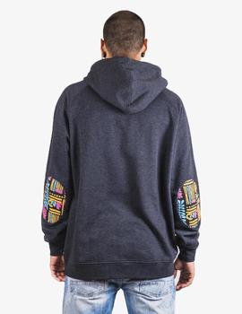 Sudadera Confusion Capucha BUMBA - Negro