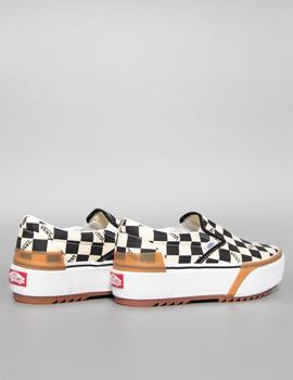 Zapatillas Classic Slip-On Stacked - Multi/True Wh