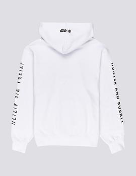 Sudadera Capuchan STAR WARS PROTECT- Optic White