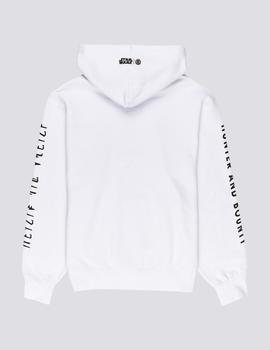 Sudadera Capuchan STAR WARS PROTECT- Optic White