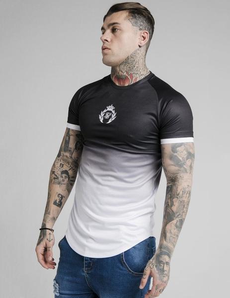 Camiseta SikSilk PRESTIGE FADE TECH