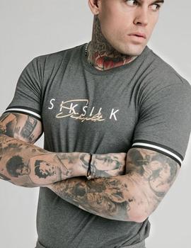 Camiseta SikSilk SIGNATURE - Grey