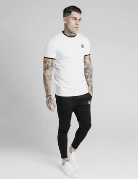 Camiseta SikSilk DELUXE STRAIGHT - White