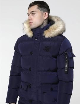 Cazadora SikSilk SHINY PUFF PARKA  - Navy