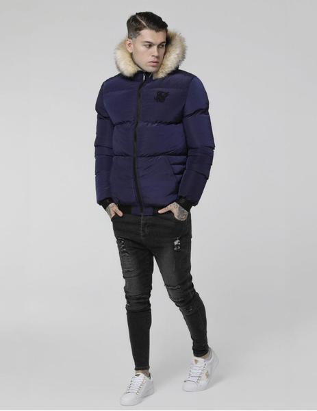 Cazadora SikSilk DISTANCE JACKET Navy