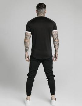 Camiseta SikSilk FADE RUNNER - Black