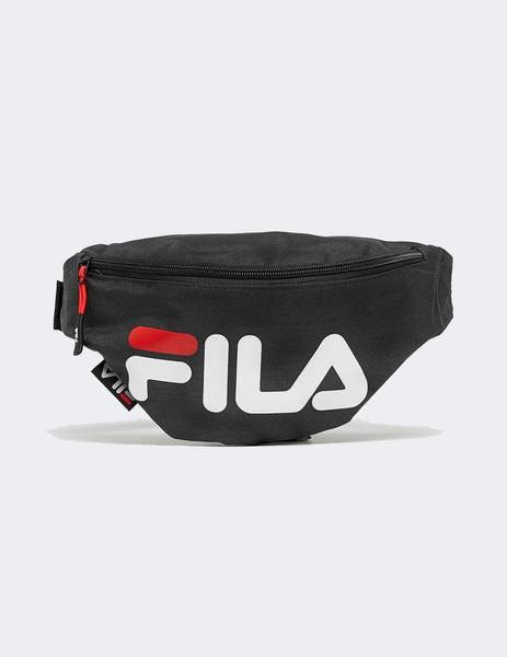 Disponible A bordo Hornear Riñonera FILA WAIST BAG SLIM - black iris