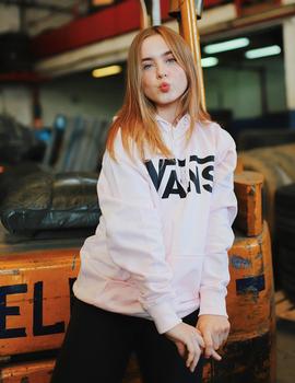 Sudadera Capucha VANS CLASSIC II - Rosa