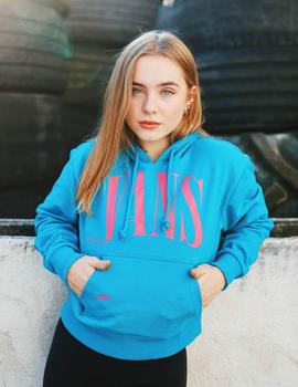 Sudadera Capucha Vans KAYE CROP - Azul