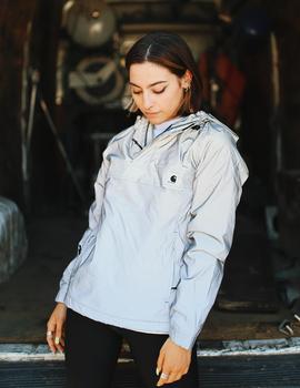 Canguro Carhartt W NIMBUS PULLOVER - Gris Reflectante
