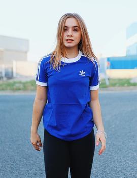 Camiseta Adidas 3 STR - Azul royal