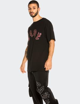 Camiseta Grimey YOGA FIRE - Black