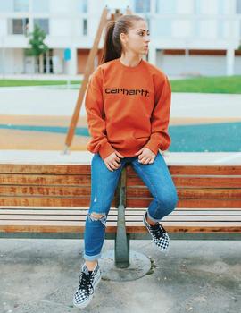 Sudadera CARHARTT SWEAT - Cinnamon/Black