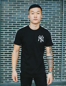 Camiseta New era TAPING NY YANKEES - Negro