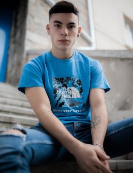 Camiseta RAGLAN REDBOX - Azul