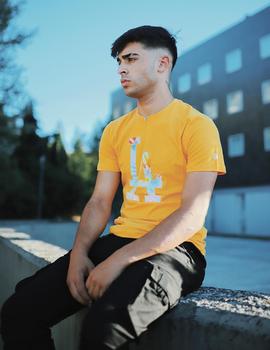 Camiseta INFILL LA DODGERS - Amarillo