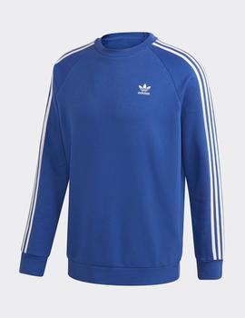 Sudadera Adidas Crew 3-STRIPES - Azul royal