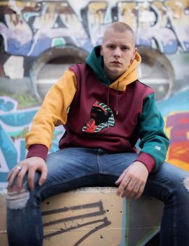 Sudadera capucha Grimey CALL OF YORE- Multicolor