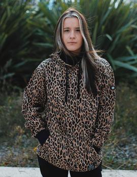 Sudadera Capucha ROLAR - Leopard Fade