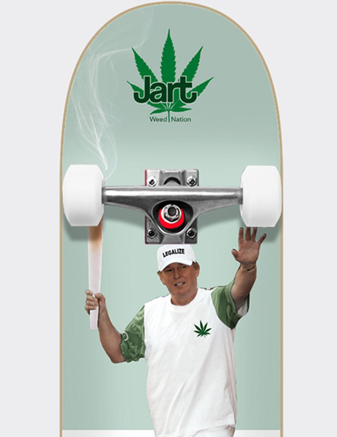Skate Jart Completo Weed Nation 'Legalize'  7.87' x 31.60'