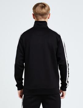 Sudadera illusive London DIVERGE 1/4 ZIP - Black-White