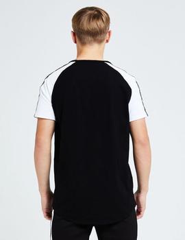 Camiseta Illusive London DIVERGE RAGLAN - Black-White