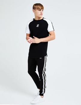 Camiseta Illusive London DIVERGE RAGLAN - Black&White