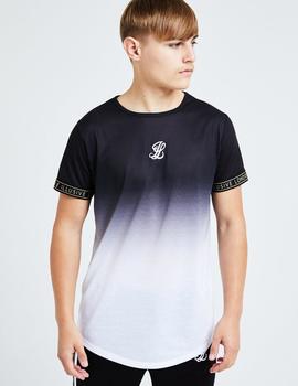 Camiseta Illusive London DIVERGE FADE TECH - Black-White