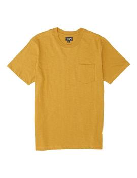 Camiseta Billabong MESA SLUB CREW - Gold