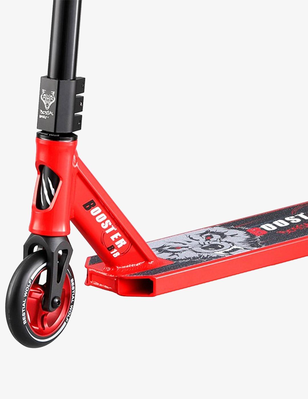 Scooter BESTIAL WOLF BOOSTER B18 - Rojo