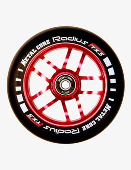 Rueda Scooter RADIUS TX3 110mm - Black/Red