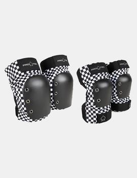 Set Protección Knee/Elbow  - Black Checker