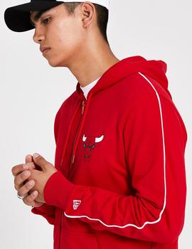 Sudadera STRIPE PIPING CHI BULLS - Rojo