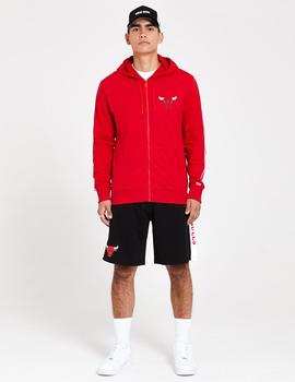 Sudadera STRIPE PIPING CHI BULLS - Rojo