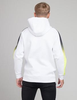 Sudadera ILLUSIVE LONDON FADE PANEL OVERHEAD- White