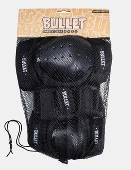 Set Protección BULLET Triple Padset - Black