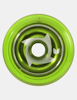 Rueda Shuriken Green Hub 100MM W/Abec 3 - Clear Green